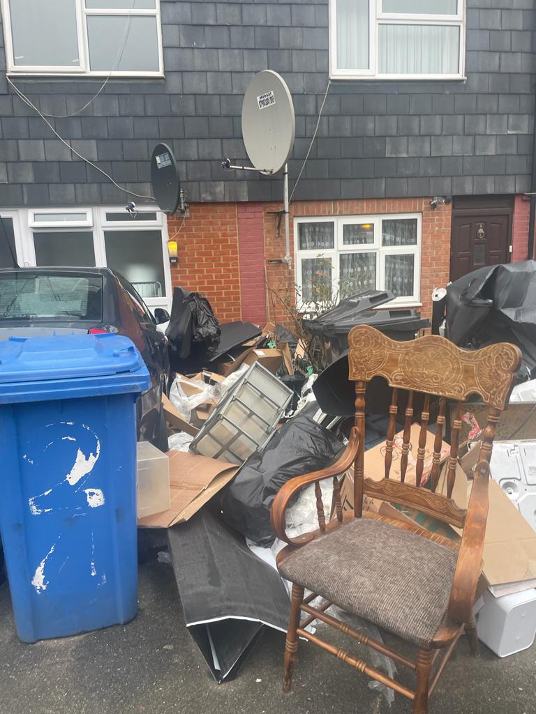 A half load collected and cleared